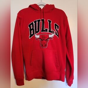 NBA Chicago Bulls Red Pullover Hoodie